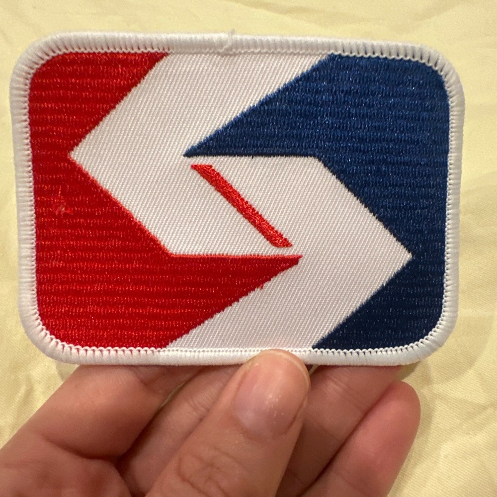 Embroidered Red, White & Blue Philly Septa Patch